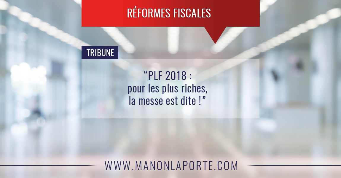 Projet de Loi de Finances 2018