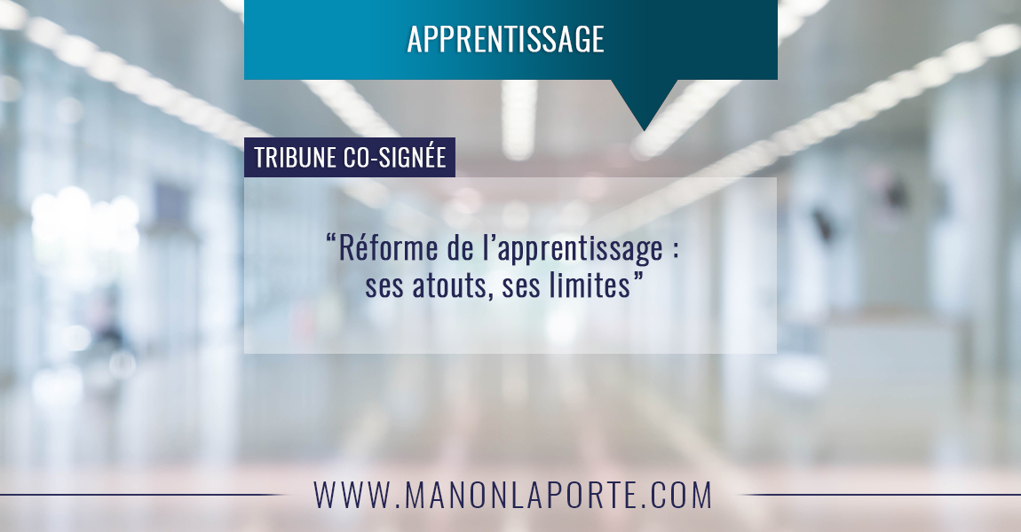 Réforme de l’apprentissage : ses atouts, ses limites